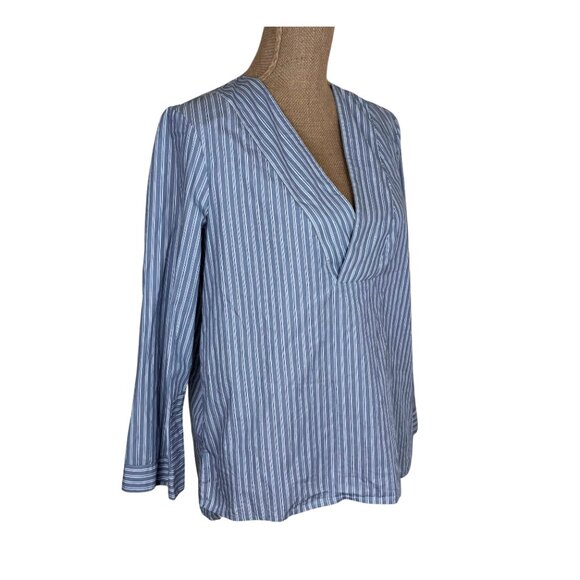 Dagmar Blue & White Striped Cotton Shirt - Size 38 - Excellent Condition - Picture 2 of 6